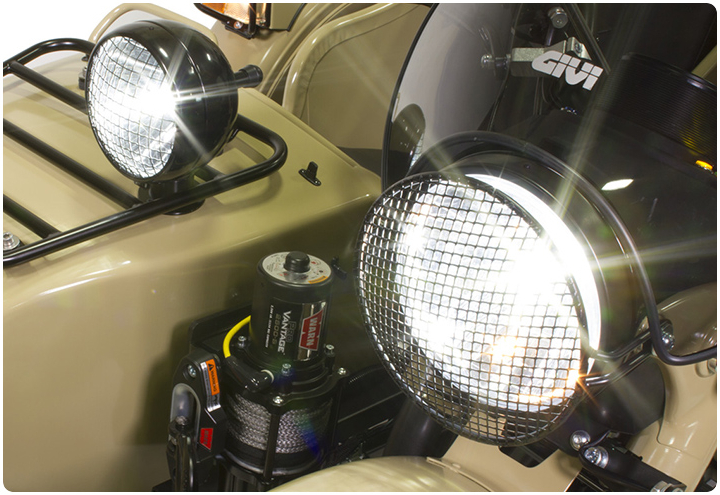 Headlight + Spotlight Rock Guards Headlight + Spotlight Rock Guards