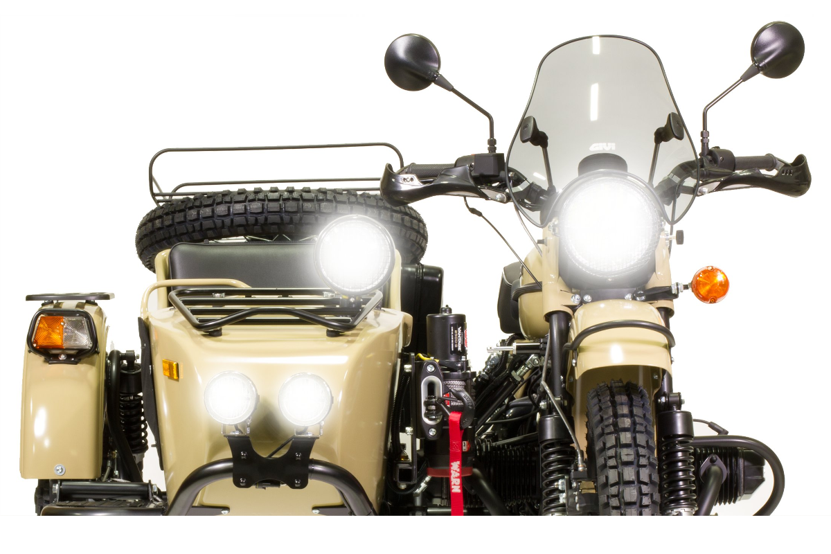 Ural Motorcycle - Sahara - frontside Ural Motorcycle - Sahara - frontside